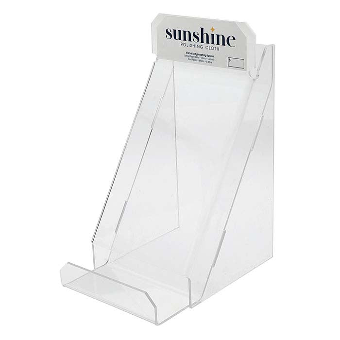Support d'exposition en acrylique pour tubes de chiffon Sunshine®