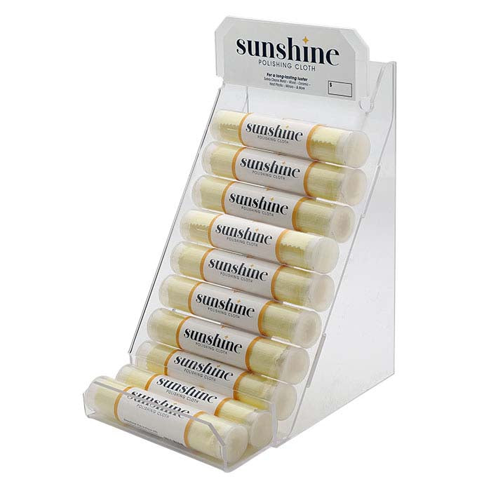 Sunshine® Cloth Counter Display with 50 Tubes