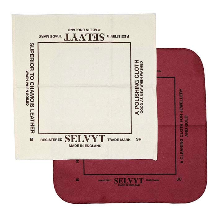 Selvyt® kultojen puhdistus- ja kiillotuskangassetti 355,6 mm x 355,6 mm
