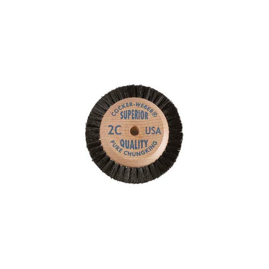 Cocker-Weber Superior Chungking #2C 2-Row Bristle Brush, 66.67 mm