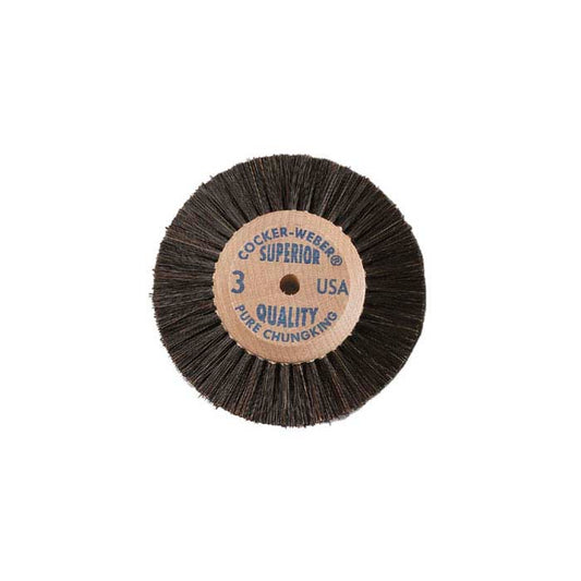 Cocker-Weber Superior Chungking #3 3-Row Bristle Brush, 88.9 mm