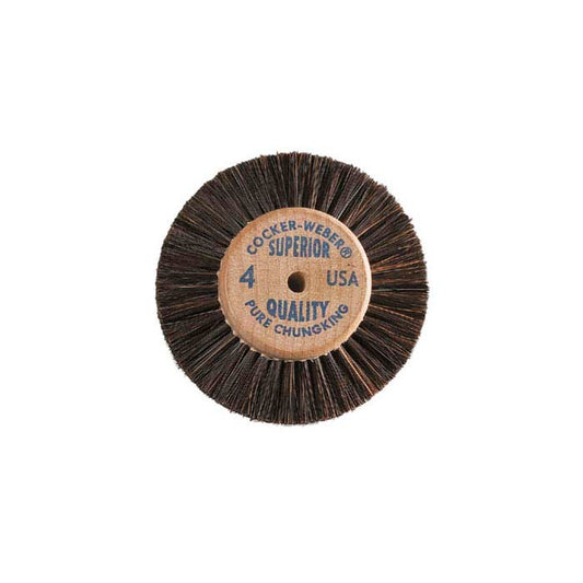 Cocker-Weber Superior Chungking #4 4-Row Bristle Brush, 88.9 mm