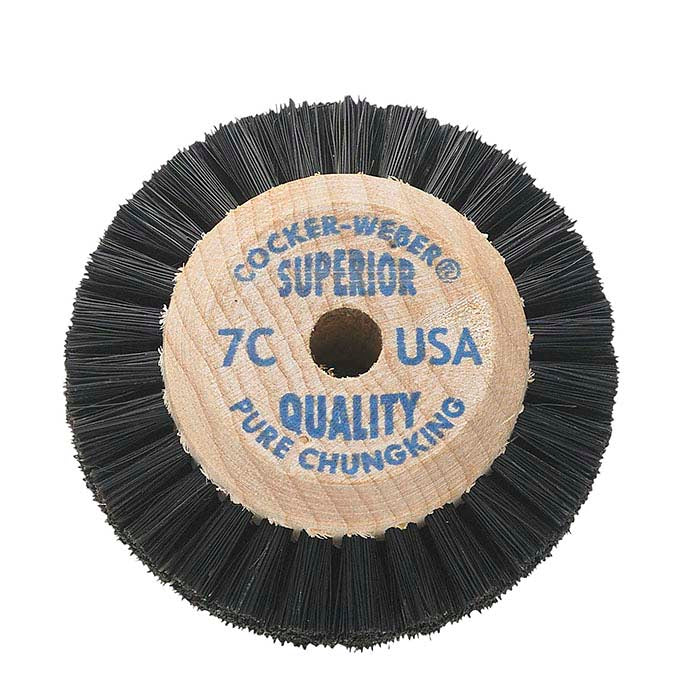 Cocker-Weber Superior Chungking #7C 3-Row Bristle Brush, 50.8 mm