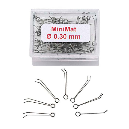 Ersatzdrahtborsten für MiniMat-Strukturbürste, 1-5/8", fein (0,3 mm)