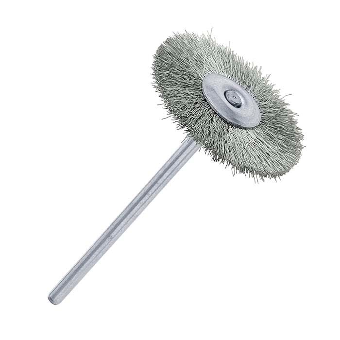 Crimped Steel Brush, Mounted