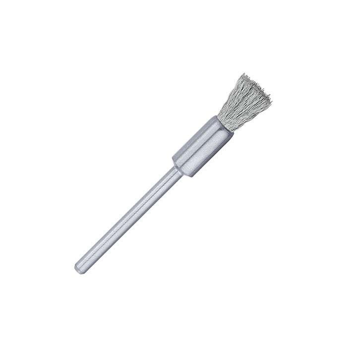 Technique™ Crimped-Wire Steel End Brush, Mounted