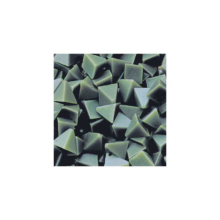 Standard Plastic Pyramid Media, Green, Fine Cut, 50-lb.