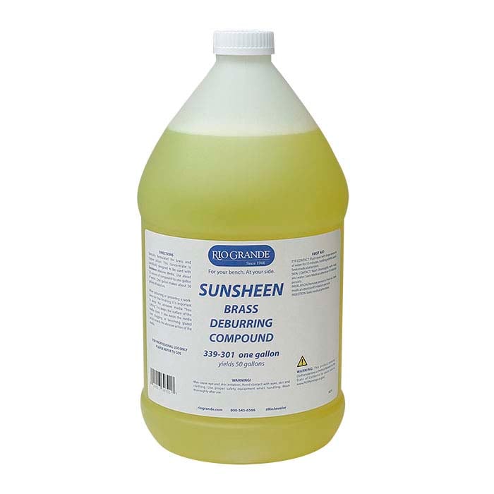 Sunsheen Brass Deburring Compound, 1-Gallon