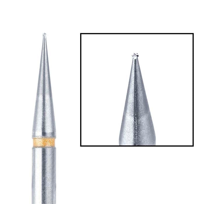 Fraise ronde en carbure Busch®, 0,4 mm