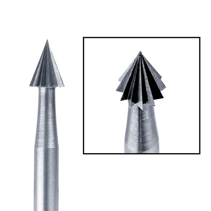 Busch® Tungsten Vanadium Cone Bur, 3.3mm