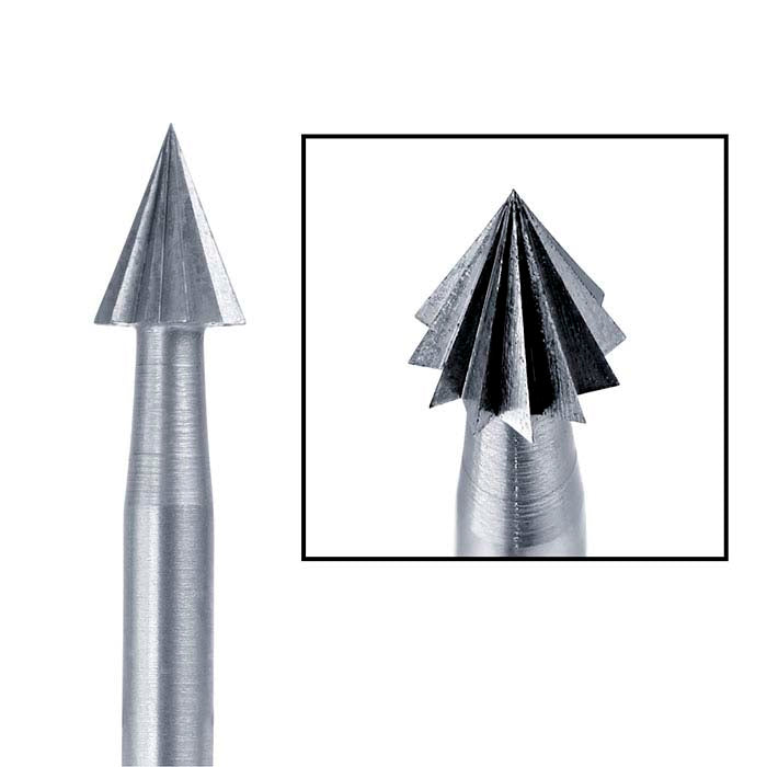 Busch® タングステンバナジウム コーンバー、4mm