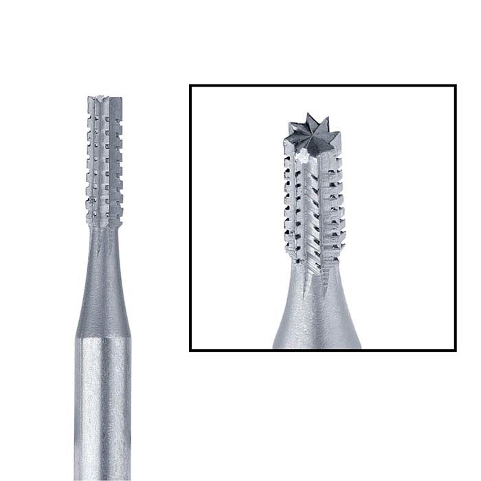 Frez cylindryczny z nacięciem krzyżowym Busch® z wolframu i wanadu, 1,6 mm