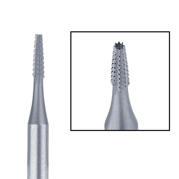 Busch® volframi-vanadiini ristileikkaava kartiopora, 1,3 mm