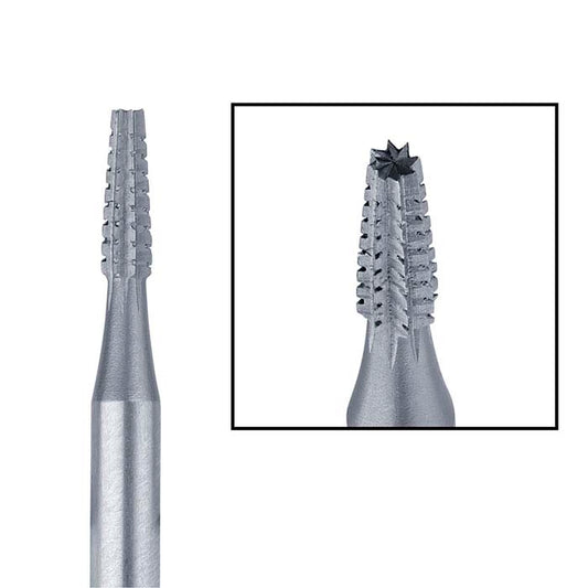 Busch® Tungsten Vanadium Cross-Cut Cone Bur, 1.8mm
