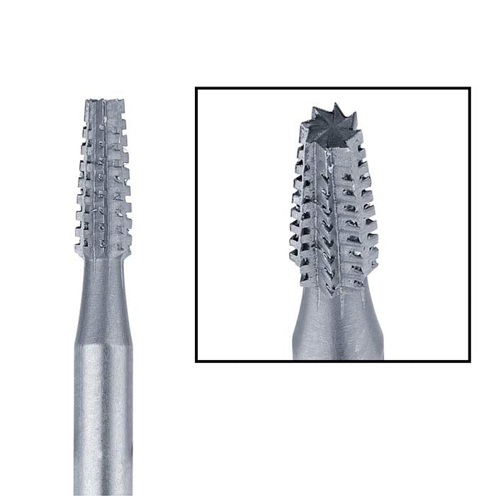 Busch® volframi-vanadiini ristileikkaava kartiomainen poranterä, 2,3 mm