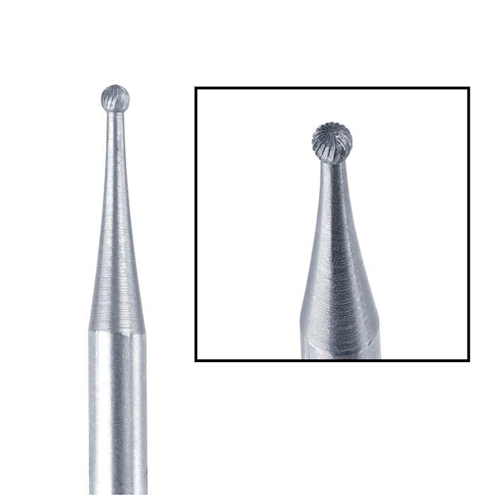 Busch® Wolfraam Vanadium Ronde Afwerkingsfrees, 1.2mm