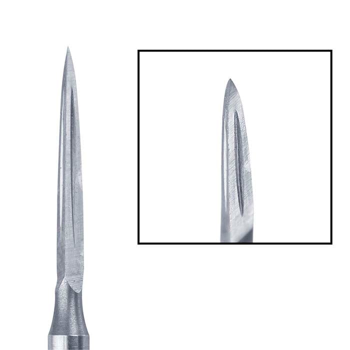 Busch® Tungsten Vanadium Three-Square Bur, 1.8mm