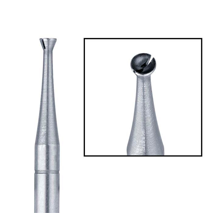 Busch® Tungsten Vanadium Twincut Concave Cone Bur, 1.6mm