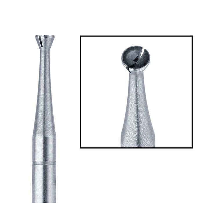 Busch® Tungsten Vanadium Twincut Concave Cone Bur, 1.9mm