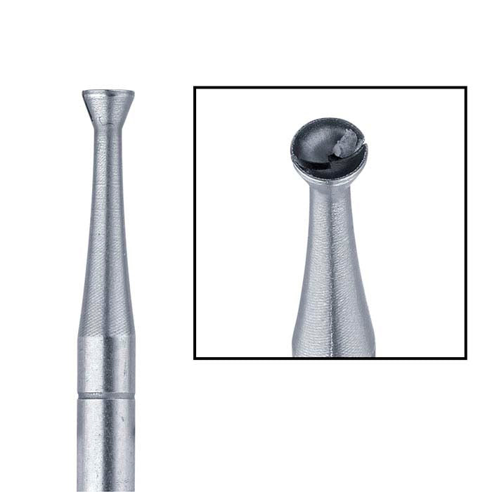 Busch® Tungsten Vanadium Twincut Concave Cone Bur, 2.1mm