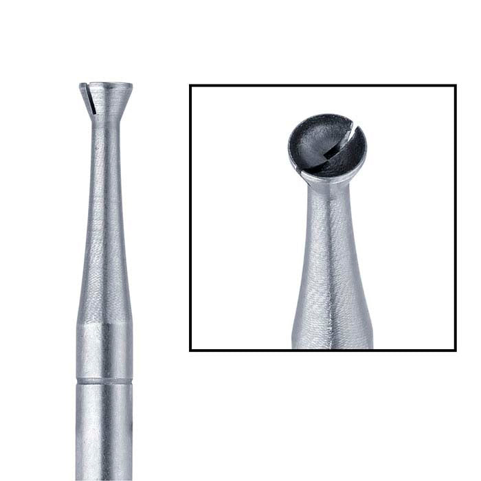 Busch® Tungsten Vanadium Twincut Concave Cone Bur, 2.2mm