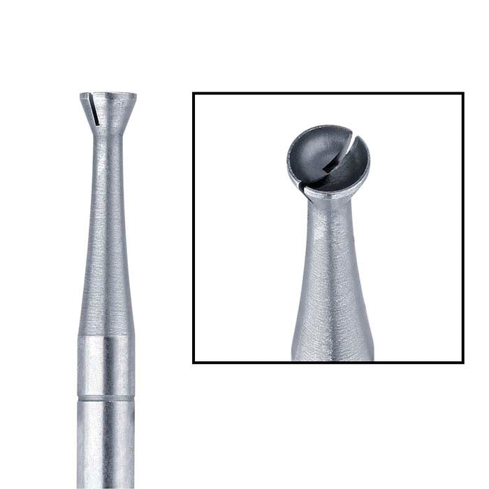 बुश® टंगस्टन वेनेडियम ट्विनकट कोंकेव कोन बुर, 2.3mm