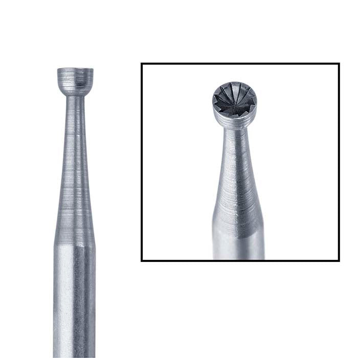Busch® Tungsten Vanadium Concave Cutter Bur, 2mm