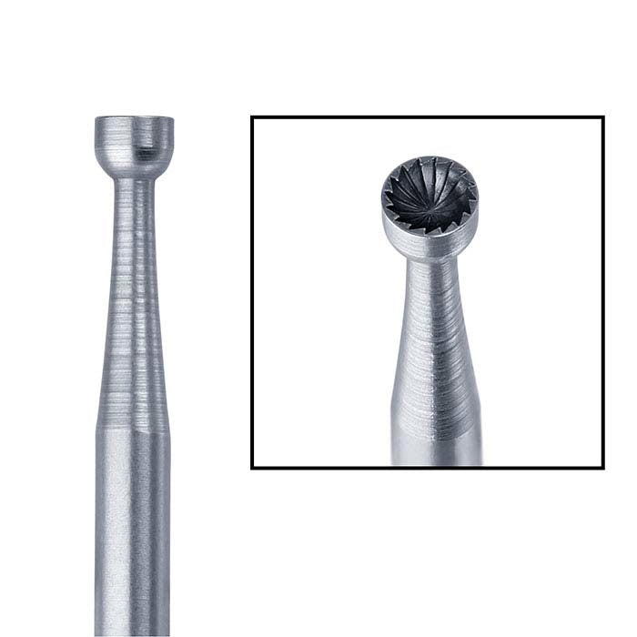 Busch® Tungsten Vanadium Concave Cutter Bur, 2.5mm