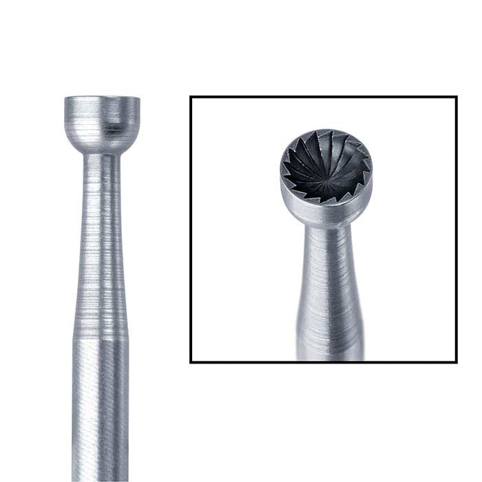 Fraise concave en tungstène vanadium Busch®, 3,1 mm