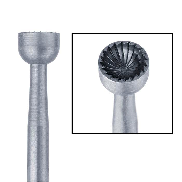 Busch® Tungsten Vanadium Concave Cutter Bur, 4.5mm