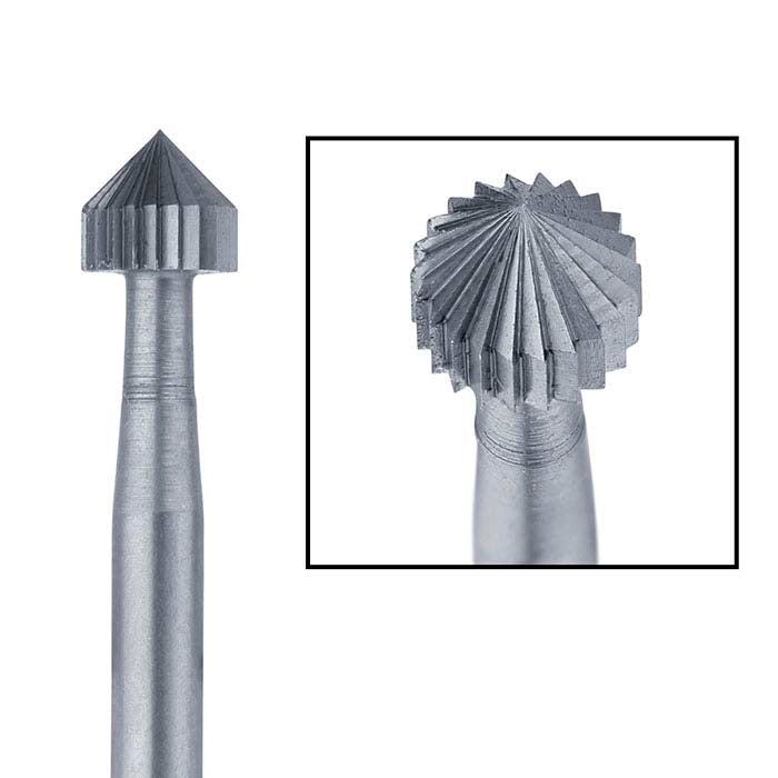 Busch® Tungsten Vanadium Stone-Setting Bur, 4mm