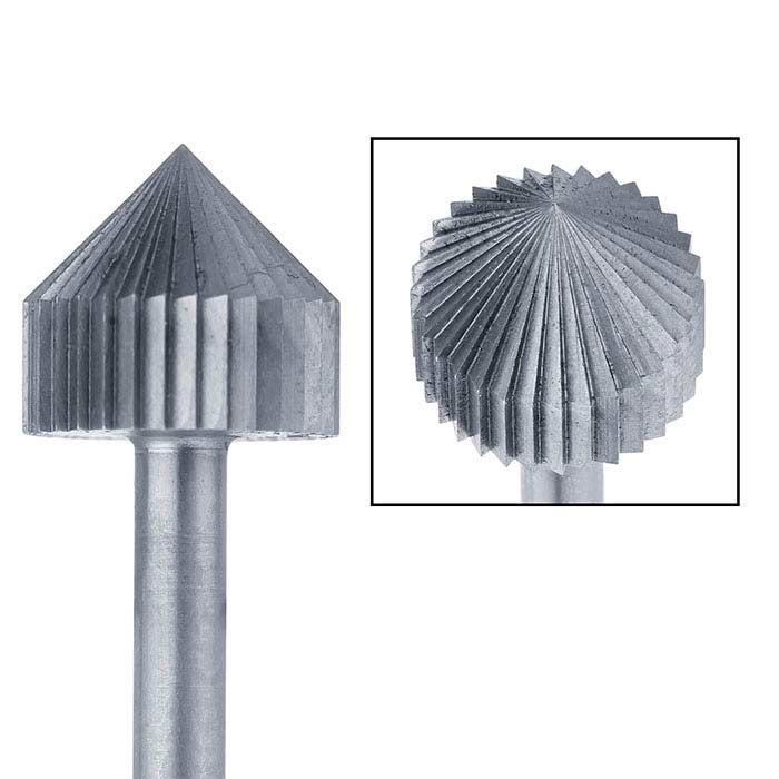 Fraise de sertissage en tungstène vanadium Busch®, 8 mm