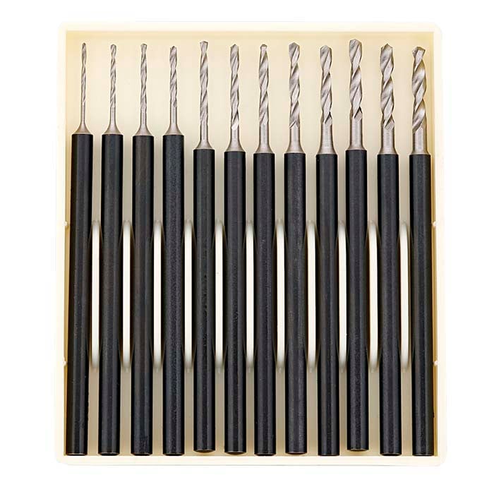 Busch® High-Speed Steel Twist Drill Set, 0.5–1.6mm