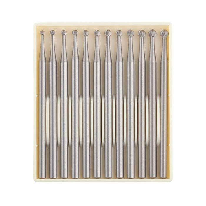 Busch® Tungsten Vanadium Round Bur Set; 1.5–2.6mm