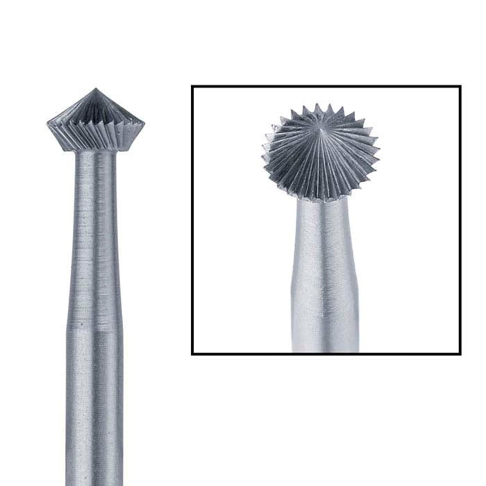 Busch® 钨钒合金 90° 轴承车针,4mm