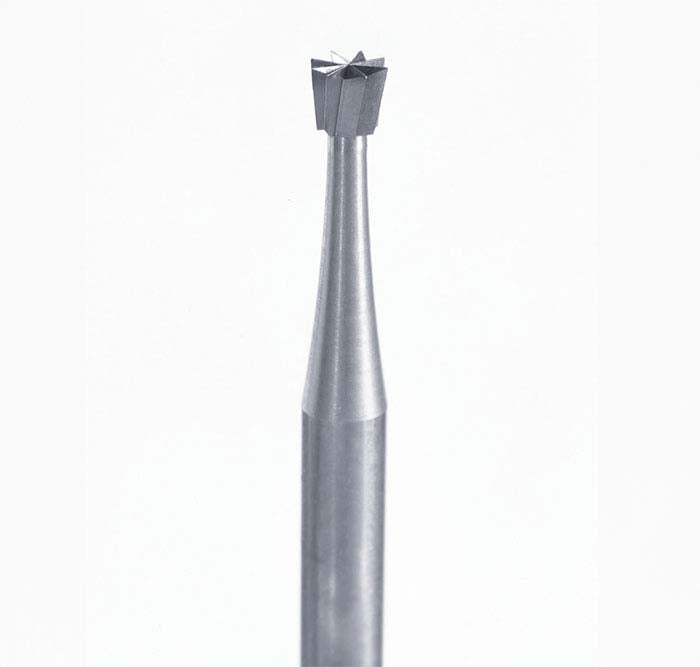 Super Q Tungsten Vanadium Inverted Cone Bur, 0.7mm