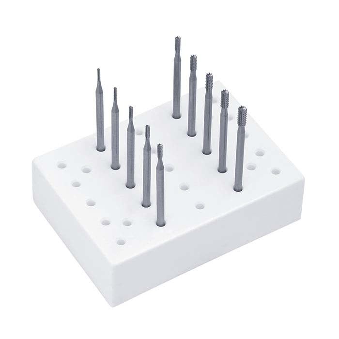 Technique™ Square Cross-Cut Burs, Set of 10