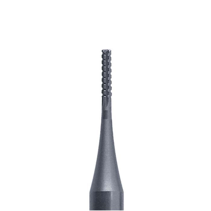 Technique™ 钨钒圆柱形方形十字切割车针,0.7mm