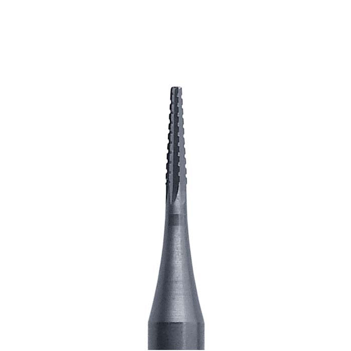 Technique™ 钨钒圆柱锥形交叉切割车针,0.9mm