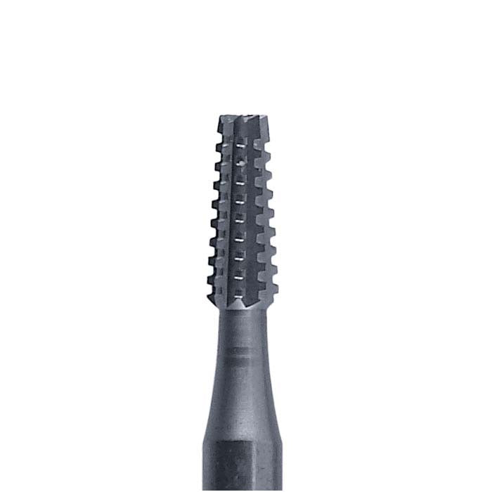 Technique™ Tungsten Vanadium Cylinder Cone Cross-Cut Bur, 1.2mm