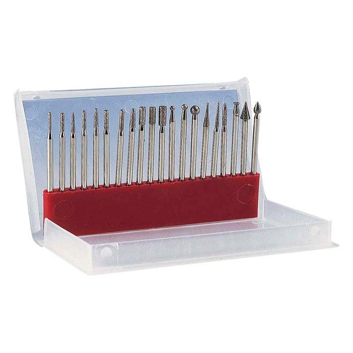 Diamond-Plated Bur Set
