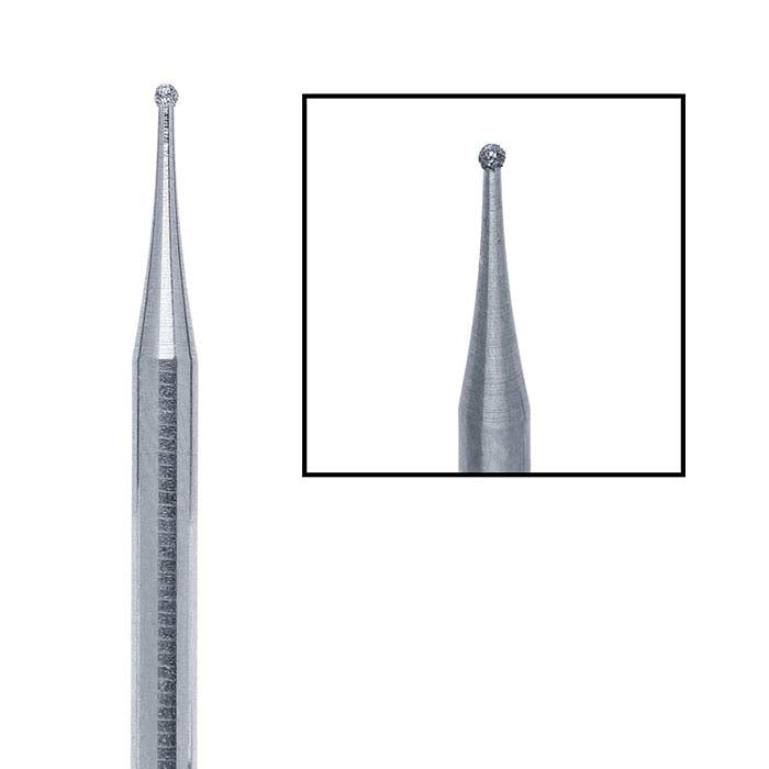 Fraise ronde diamant Edenta, 0,9 mm
