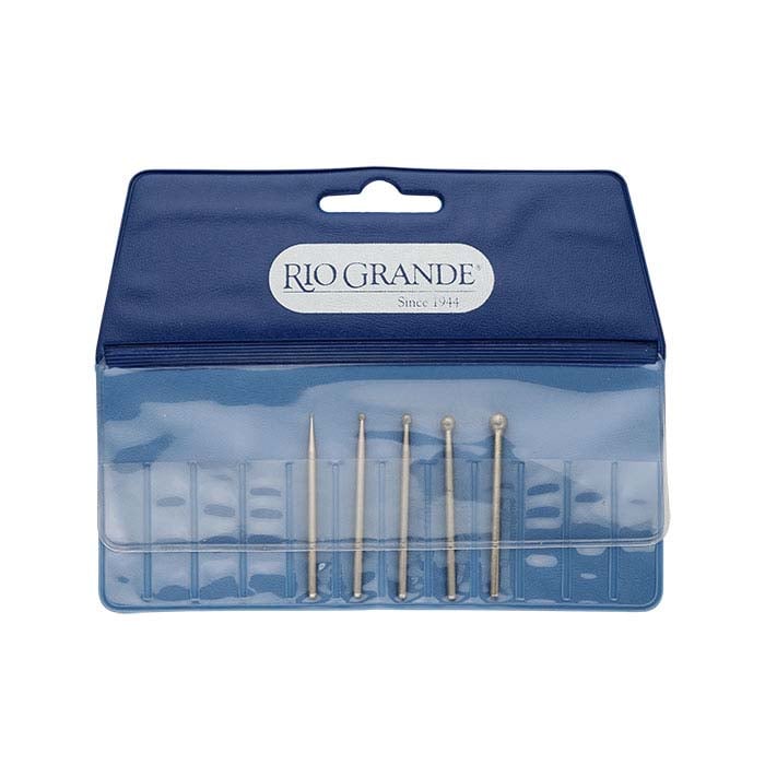 Diamond Round Bur Set, Set of 5