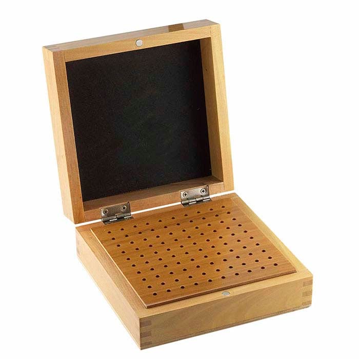 Wood Hinged Bur Organizer Block