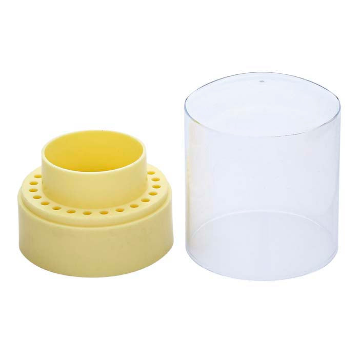 Plastic Bur Organizer with Lid, 24-Hole