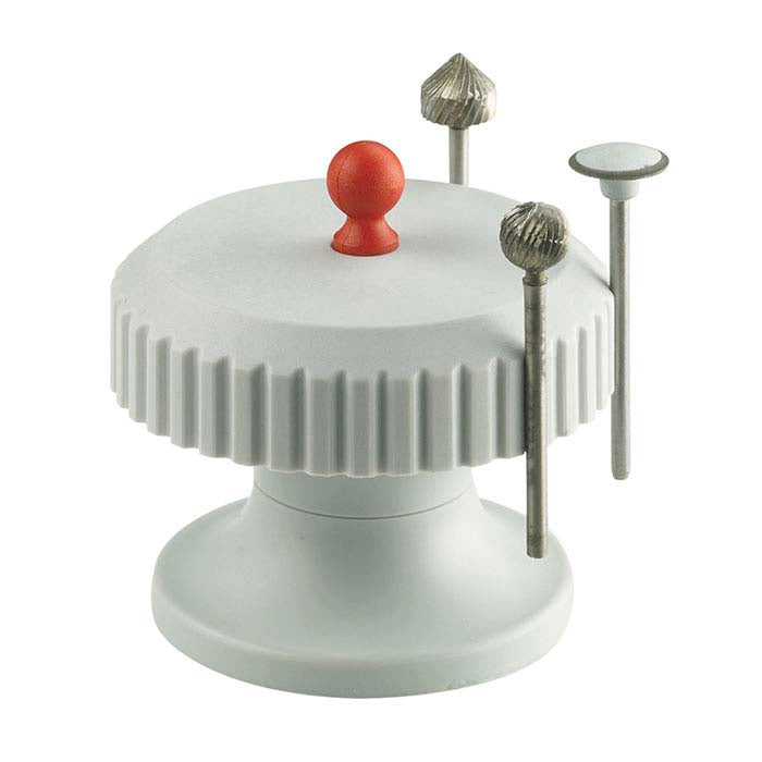 Plastic Magnetic Rotating Bur/Drill Organizer