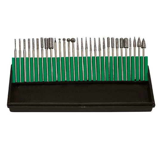 Conjunto Variado de Brocas de Diamante, 1–5mm, Granulação 120