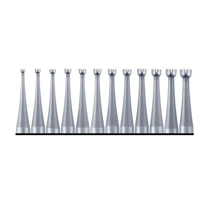 Ensemble de 12 fraises concaves Twincut Busch®