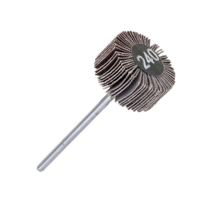 Technique™ Square Flap Wheel, 240-Grit, Mounted