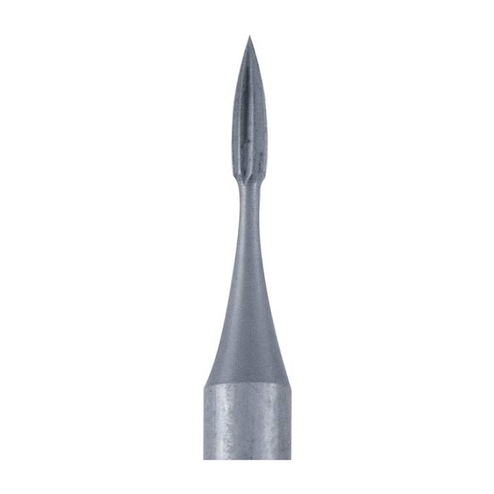 Busch® Tungsten Vanadium Single-Cut Flame Bur